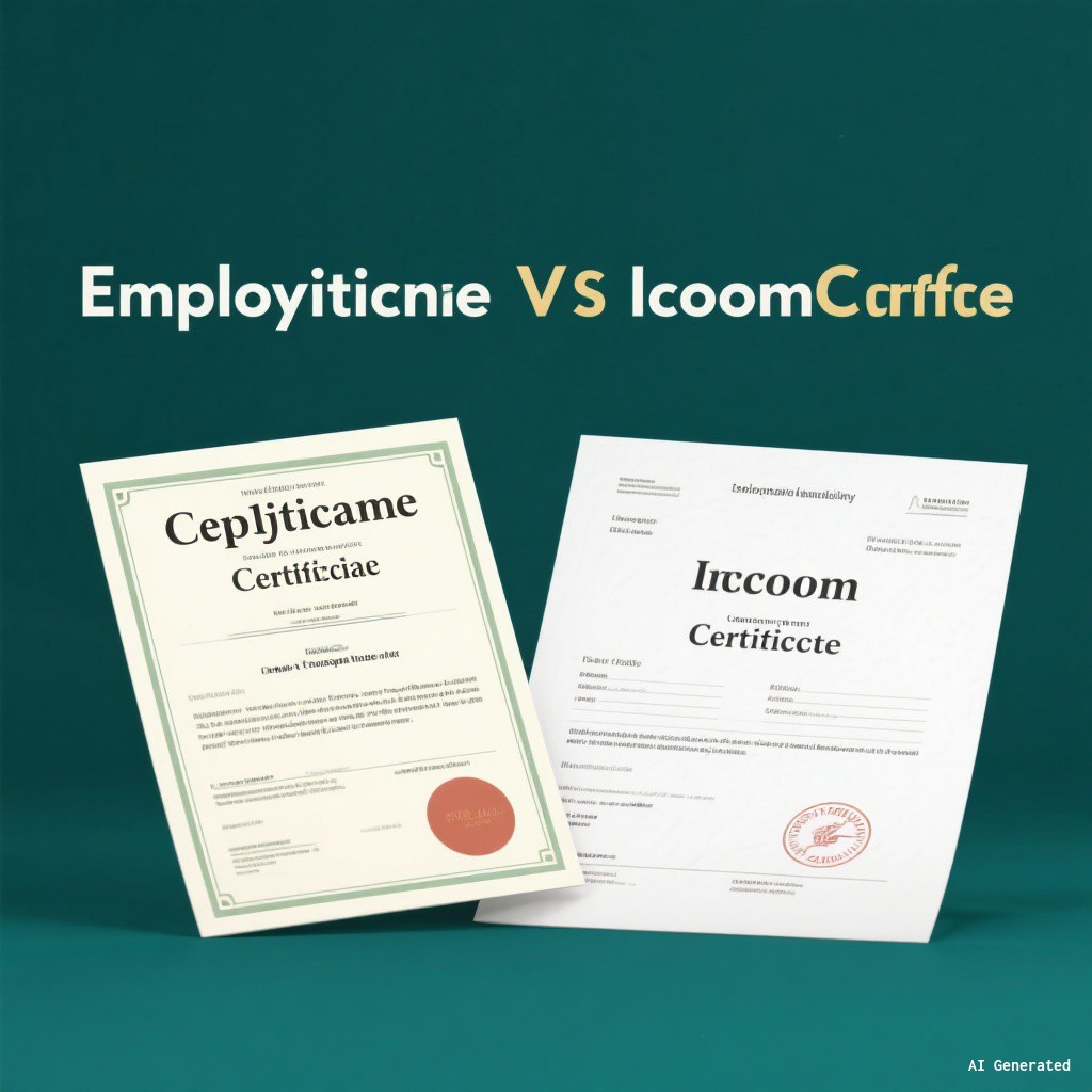 在职证明与收入证明